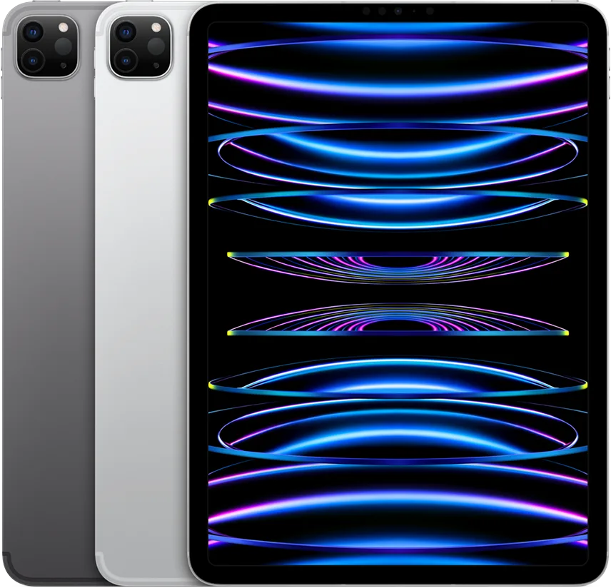 iPad Pro 11″ M2, colour overview (store shot coming soon)