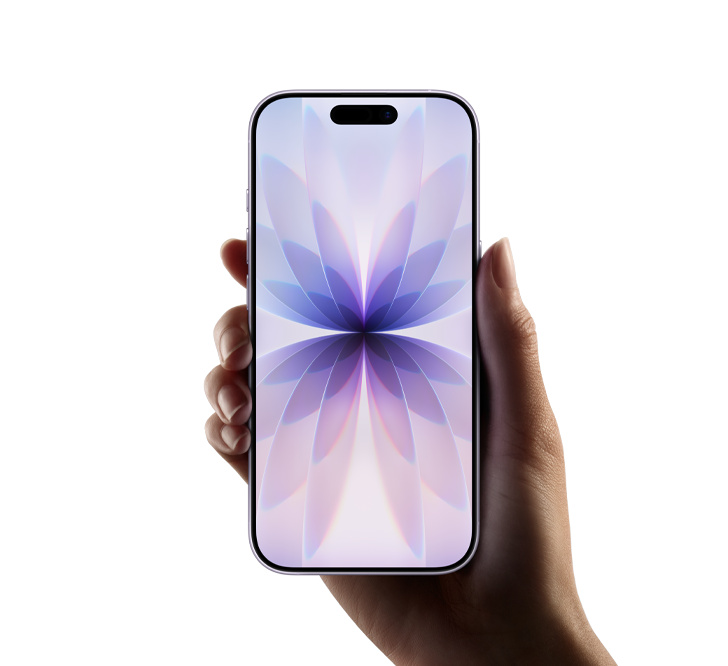 iPhone 17 in Lavender everyday angles
