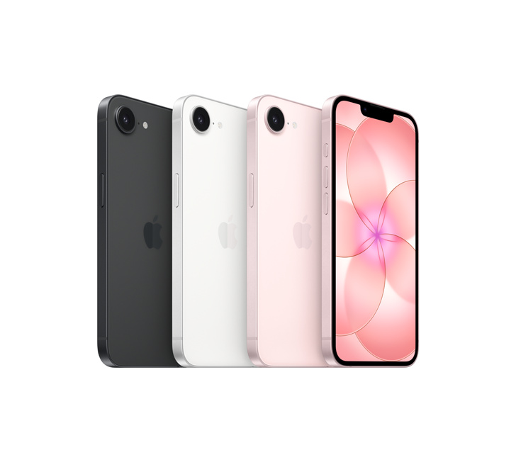 iPhone 17e in three finishes